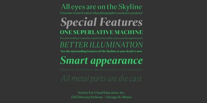 Liet Display Font Poster 5
