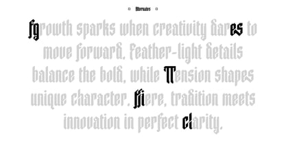 Caelum PRO Font Poster 8