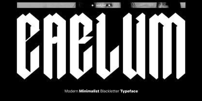 Caelum PRO Font Poster 1
