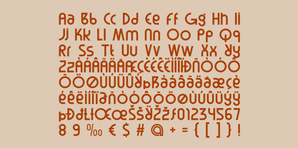 Ogafo Font Poster 9