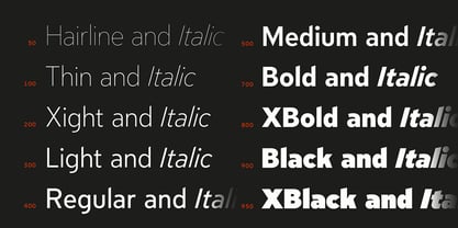 Limit Display Font Poster 4