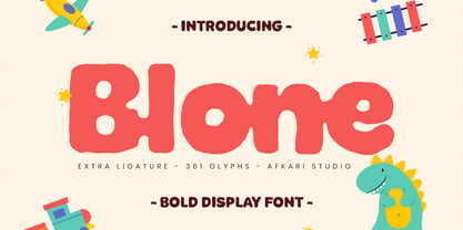 Blone Font Poster 1