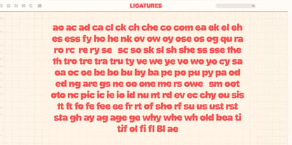 Blone Font Poster 3