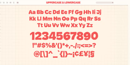 Blone Font Poster 2