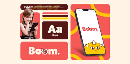 Blone Font Poster 10