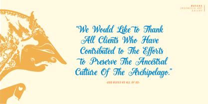 Latuna Gloss Font Poster 11