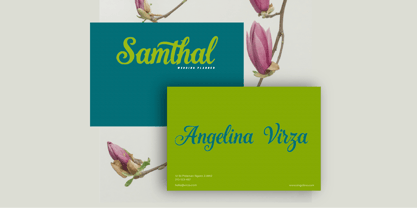 Latuna Gloss Font Poster 8