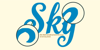 Latuna Gloss Font Poster 2