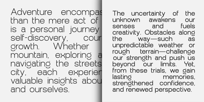 Ague Variable Font Poster 3