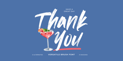 Smoothie Delights Font Poster 11
