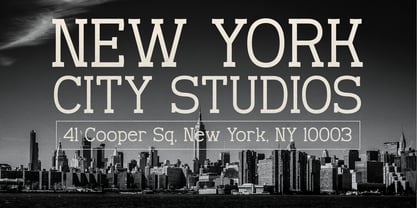 Corden Narator Font Poster 6