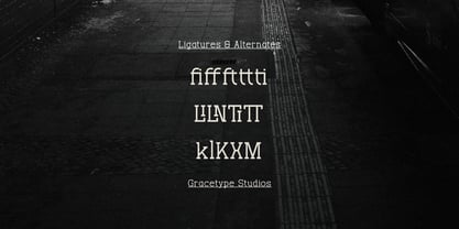 Corden Narator Font Poster 12