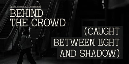 Corden Narator Font Poster 3