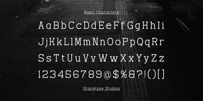 Corden Narator Font Poster 10