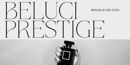 Miralova Font Poster 3