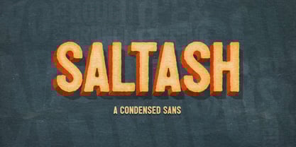 Saltash Font Poster 1