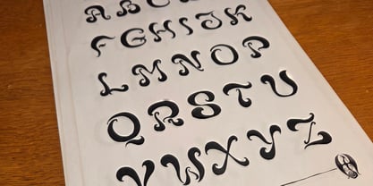 Blck Phnx Font Poster 4