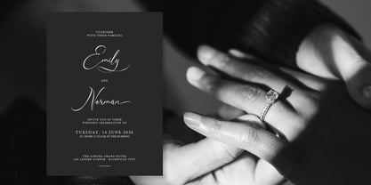 Avilantery Font Poster 5