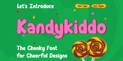 Kandykiddo Font Poster 1
