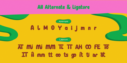 Kandykiddo Font Poster 7