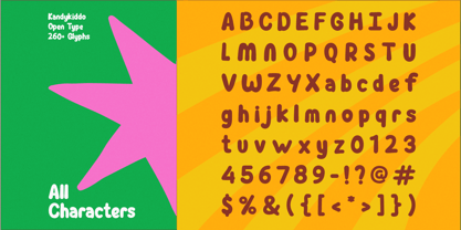 Kandykiddo Font Poster 9