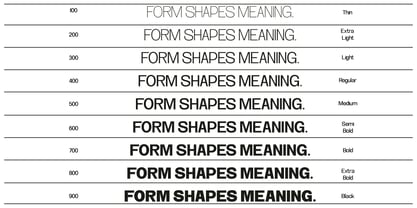 Archa Manic Font Poster 8