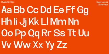 Archa Manic Font Poster 3