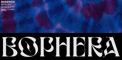 Bophera Font Poster 1