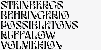 Bophera Font Poster 3