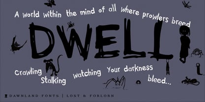 Lost & Forlorn Font Poster 1