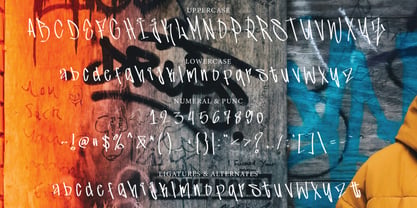 Mishale Graffiti Font Poster 7