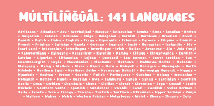 Girafity Font Poster 5