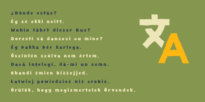 Girafity Font Poster 15