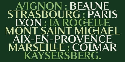 Partner Font Poster 3