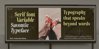 Sevontic Font Poster 12