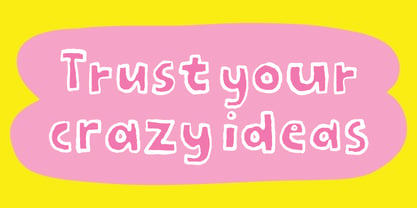 Yellow Day Font Poster 5