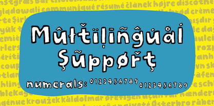 Yellow Day Font Poster 8