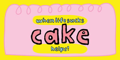 Yellow Day Font Poster 7