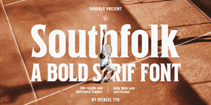 Southfolk Font Poster 1