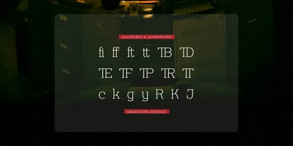 Redorus Font Poster 12