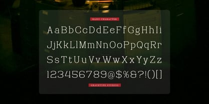 Redorus Font Poster 10