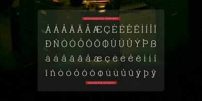 Redorus Font Poster 11