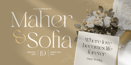Rosena Font Poster 8