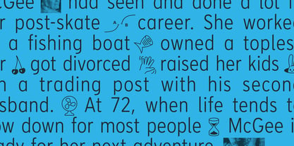 Limit Text Font Poster 7