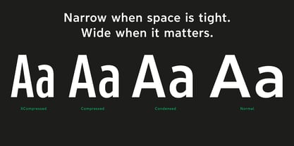 Limit Text Font Poster 3