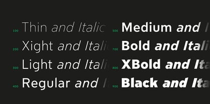 Limit Text Font Poster 4