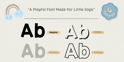 Fox Birdie Font Poster 2