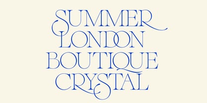 The Regals Font Poster 2