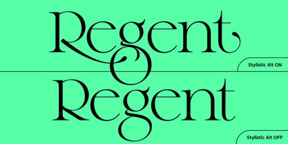 The Regals Font Poster 9