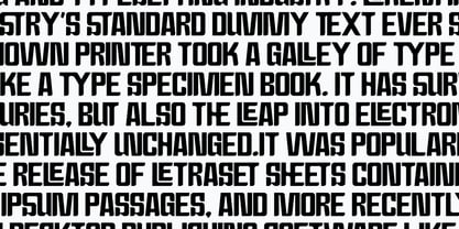 Bashful Condensed Font Poster 8